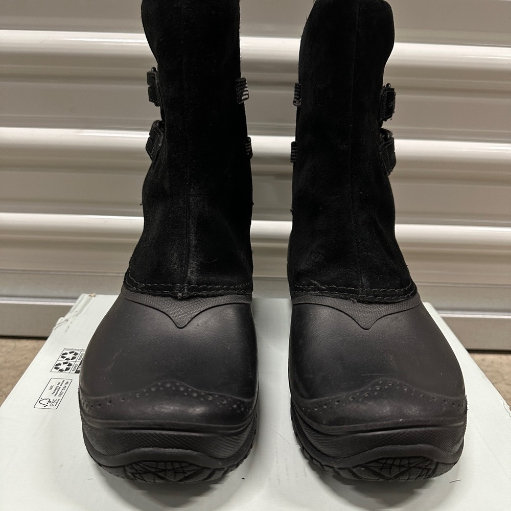 The North Face Shellista Pull-On Waterproof Womens Black Boots CKJ2 size 7